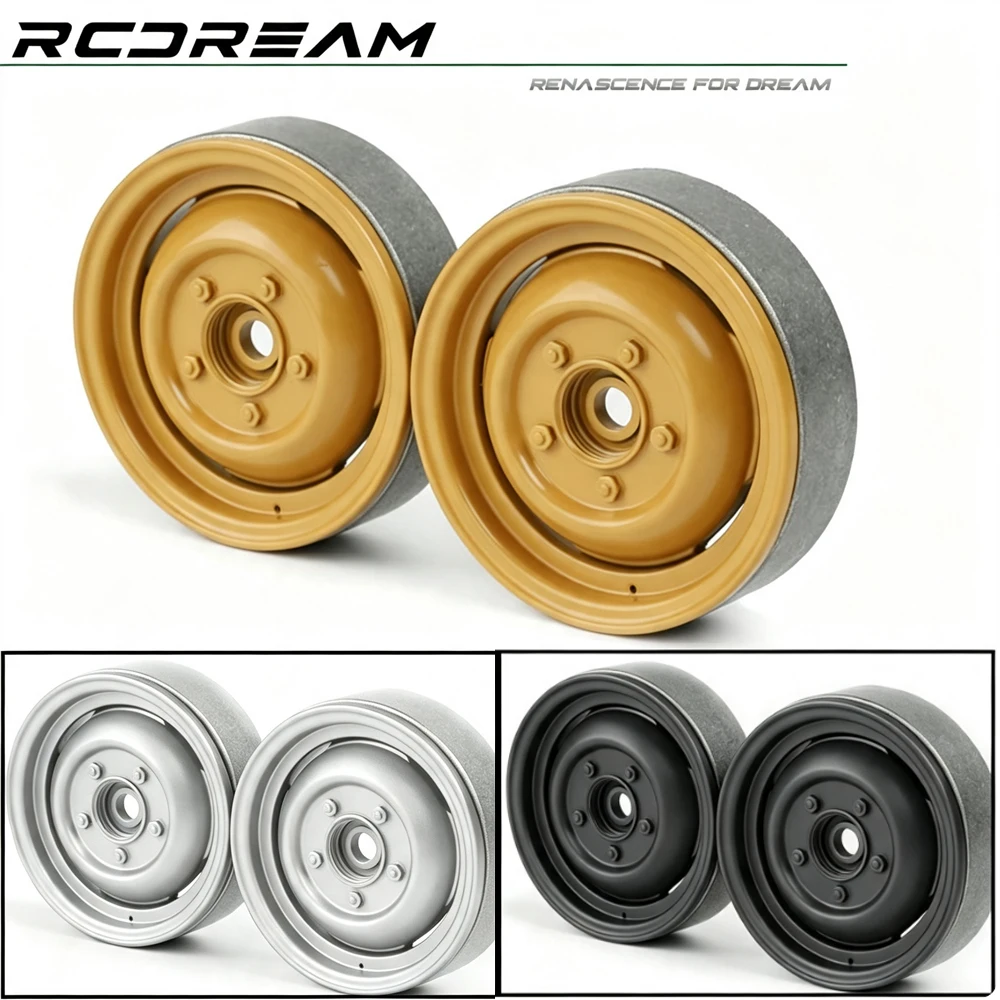 RCDREAM 1.9 Inch Narrow Simulation Camel Cup Tire Wheel for 1/10 RC Crawler Car D90 RD110 FCX10 RC4WD D110 RGT MJX YIKONG Wheel