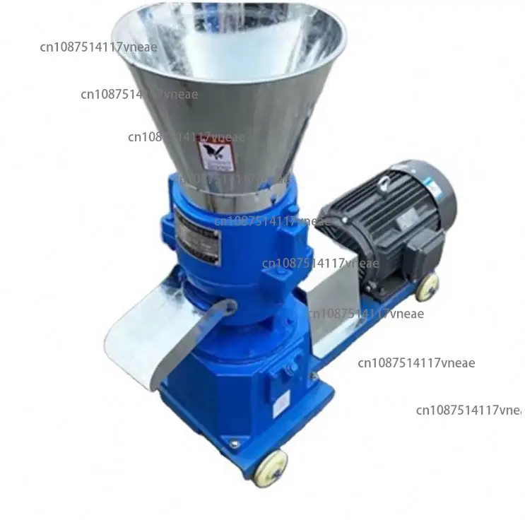 Small Household 220 V Cattle Granule Pelletizer Processing Pig Produce Poultry Mini Animal Chicken Making Feed Pellet Machine