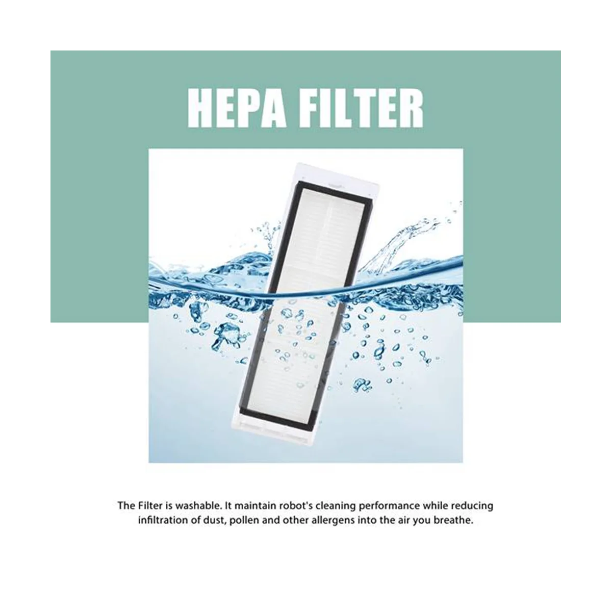 Peças de reposição de aspirador para Mi Robot, 1, 1S, S4, S5, S50, S51 Max, SDJQR01RR, SDJQR02RR, SDJQR03RR