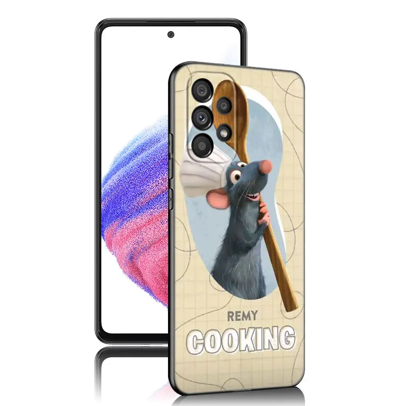 Disney Ratatouille Remy Case For Samsung A13 A22 A24 A32 A23 A25 A34 A35 A52S A53 A54 A55 A73 5G A12 A14 A15 A31 A33 A50 A51 A72