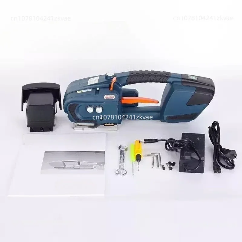 V2 Electric Hot Melt Strapping Machine Portable Baler for 11-16mm PET PP Plastic Strap Handheld Pallet Banding Tool