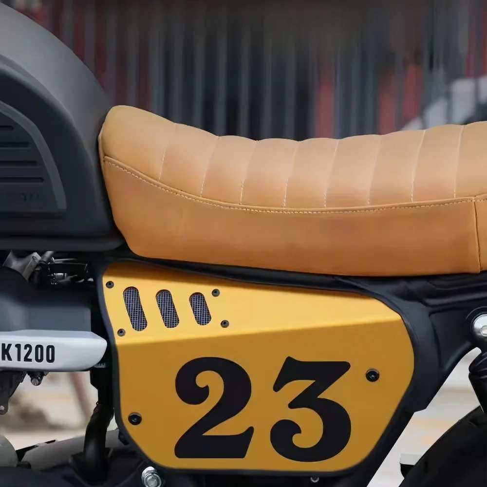 Для мотоцикла GK 1200 GK 1200, модифицированная боковая крышка в стиле ретро, защитная пластина с ЧПУ, подушка сиденья, боковая панель, боковая крышка