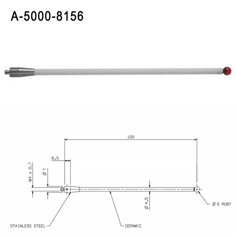 

Coordinate Measuring Probe CMM Touch Probe Anti-collision Protection Good Wear Resistance Lightweight And Wear-resistant