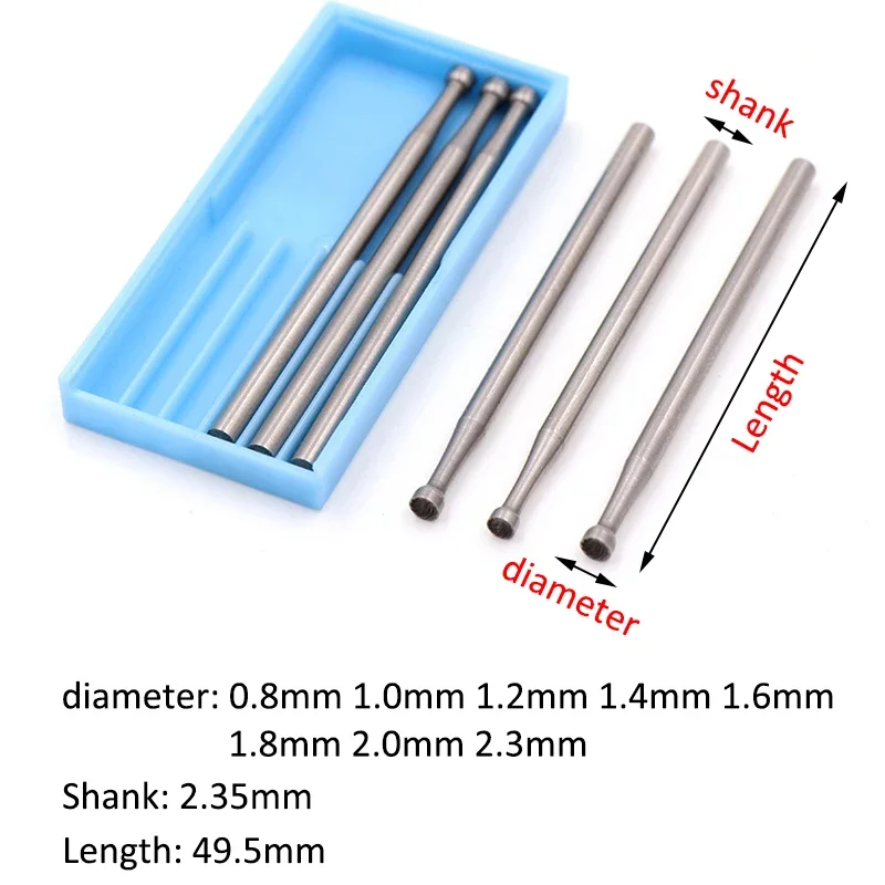 1-6 pz 0.6-2.3mm lega di acciaio al tungsteno incisione coltello da intaglio 2.35mmShank oliva ambra lavorazione del legno Router Bit fresa per legno