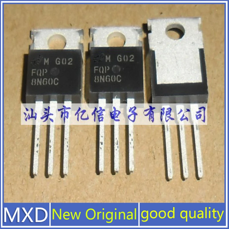 5Pcs/Lot New Original FQP8N60C 8A600V Field Effect Mostube Inlet In Stock Good Quality