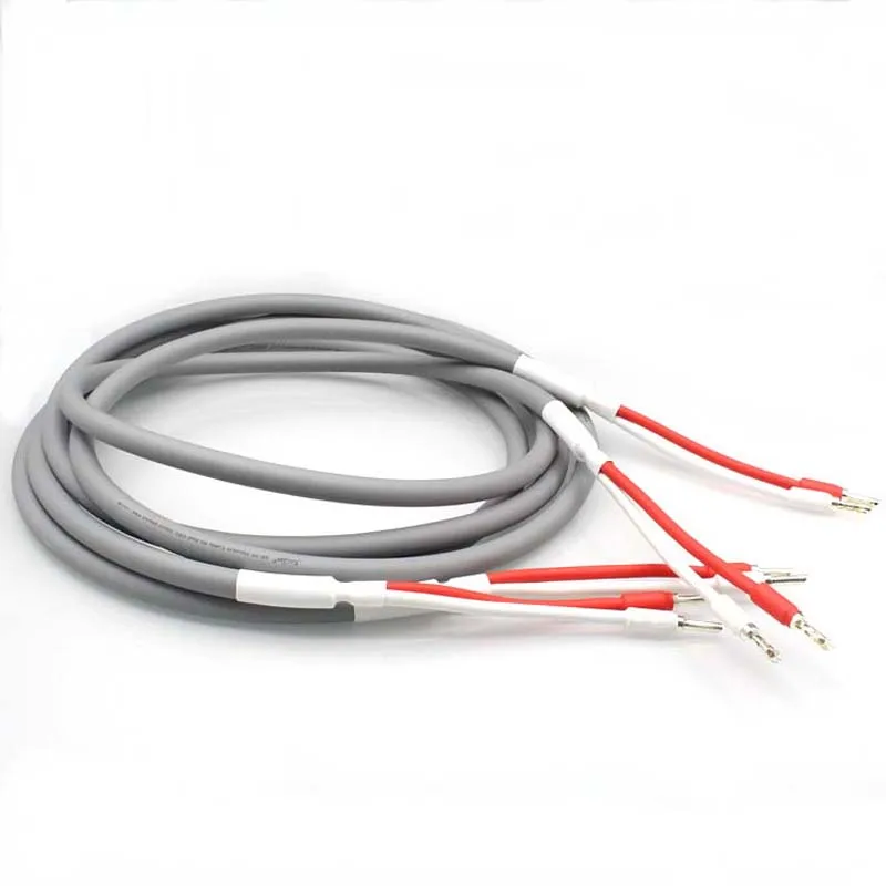 hifi Audio Banana Plug AMP Speaker Cable wire 3mm2 Banana Speaker Cable Wire