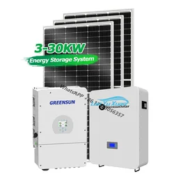 Sistema di accumulo di energia residenziale 5kw Home Hybrid Solar 6kw 10kw 15kw 20kw Kit completo