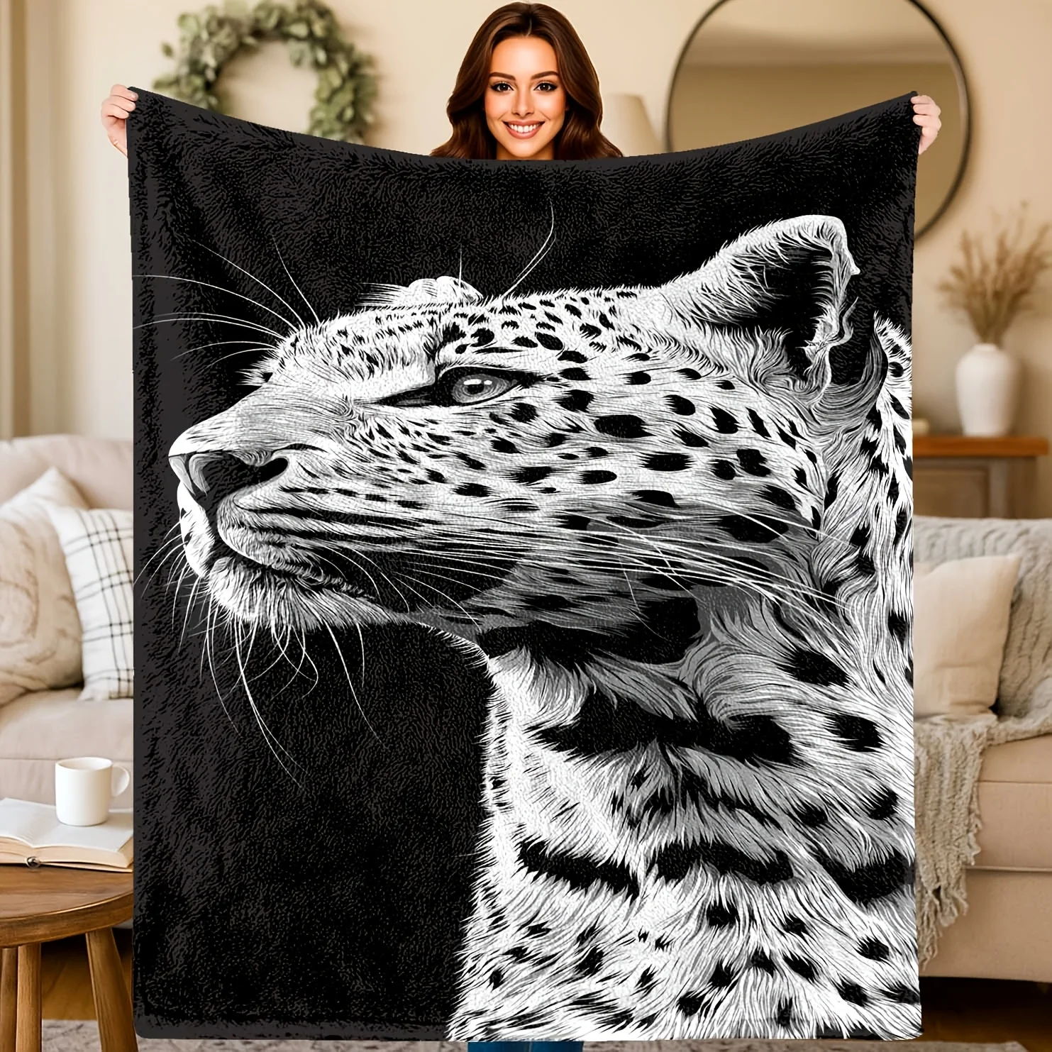 Red Plaid Throw Blanket Classic Diamond Check Pattern Vintage Design For Living Room Bedroom Home Decor