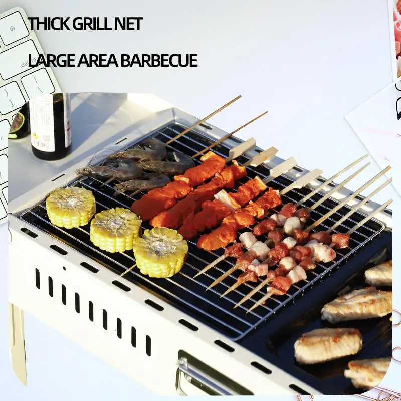 Ultimate Portable Stainless Steel Outdoor Barbecue Grill for Unforgettable Grilling Experiences