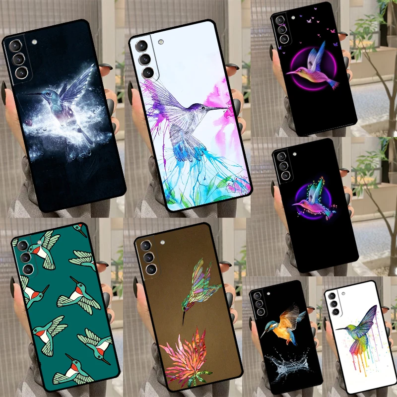 Hummingbird Case For Samsung Galaxy S21 S20 FE S22 S23 Ultra Note 20 S8 S9 S10 Note 10 Plus Cover Shell