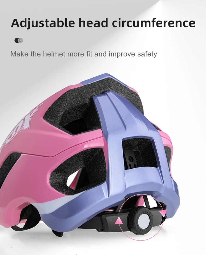 BATFOX Fahrradhelme für Herren und Damen, leichter Rennrad- und Mountainbike-Helm, MTB-Fahrsicherheitshelm, Elektroroller-Fahrradausrüstung – Detail 6