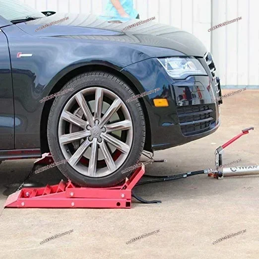 

Portable Hydraulic Car Ramp, Capable of Carrying 2T, Household Lifting, Easy To Carry, Vehicle Mounted