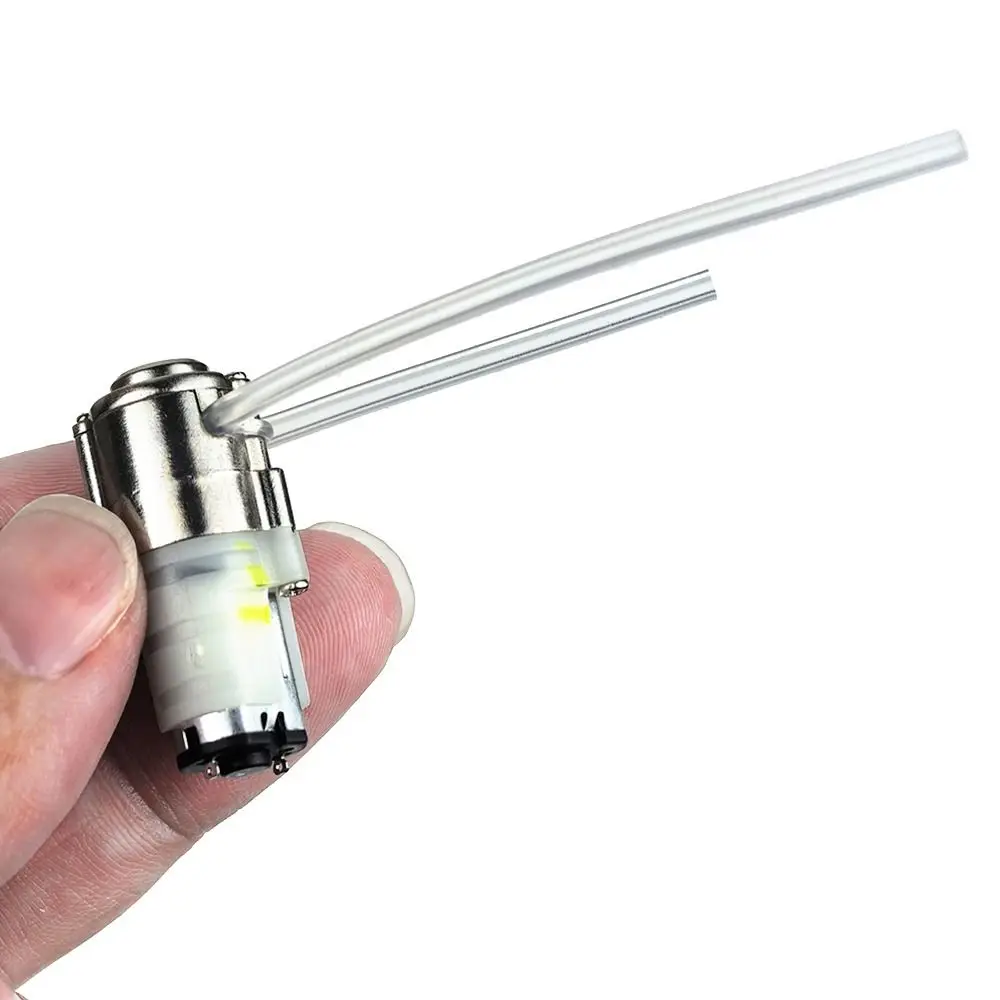 1Pcs DC3V 3.7V Micro Peristaltic Pump 10mm Planetary Gear M20 Motor Metering Pump Metal Pump Body Small Flow Squeezing Pump