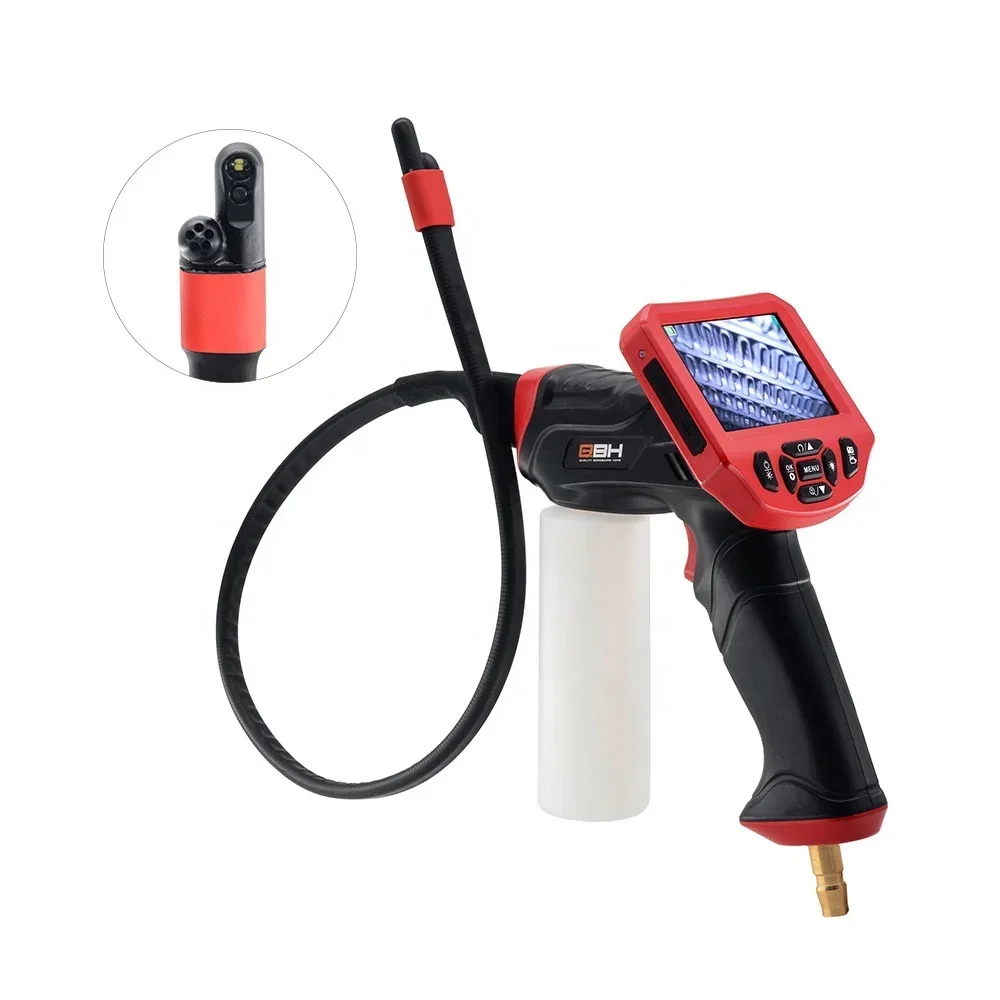 Visual High Pressure Car Interior Spraying Washing  Borescope Car Detailing Kit