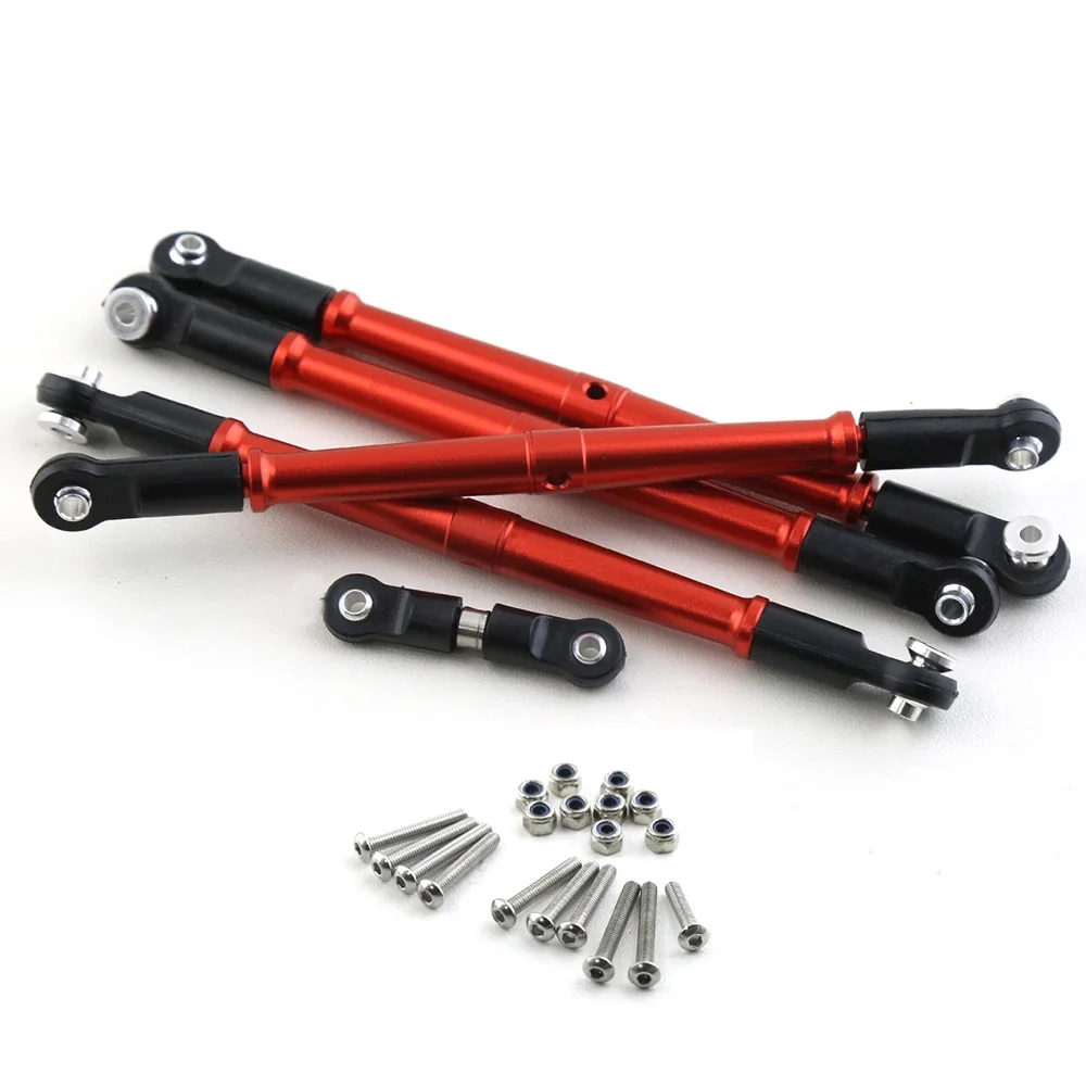 Metal Link Tie Rod Front and Rear Steering Rods Set For RC Car ARRMA 1/8 KRATON OUTCAST 6S Upgrade Parts