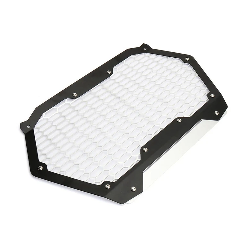 UTV Accessories Bracket Kit Grille Driving Front Mesh Grill For Can-Am Maverick R MAVERICK R 2024 2025