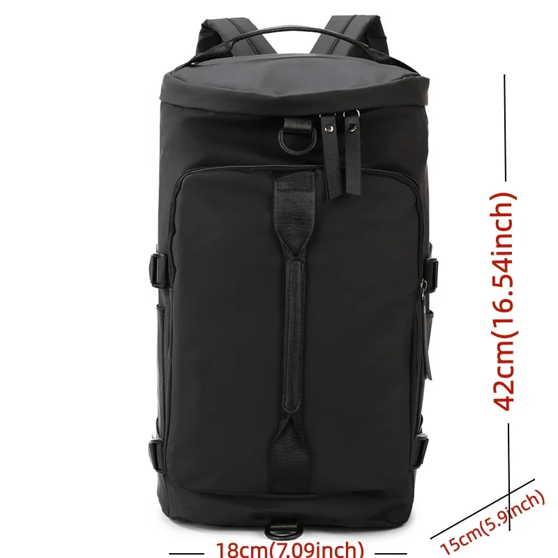 Durable Anti-Theft Travel Shoulder Bag with Multi-Pockets Portable Laptop Backpack for Commuting And Weekend Getaways Knapsack