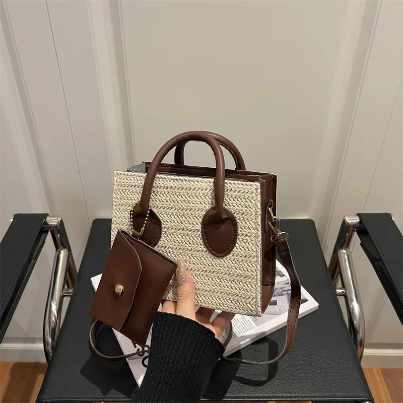 حقيبة عمل ممتازة لخريف وشتاء 2025 للمحترفين، حقيبة كروس متعددة الوظائف من الجلد الناعم، محفظة كتف واسعة