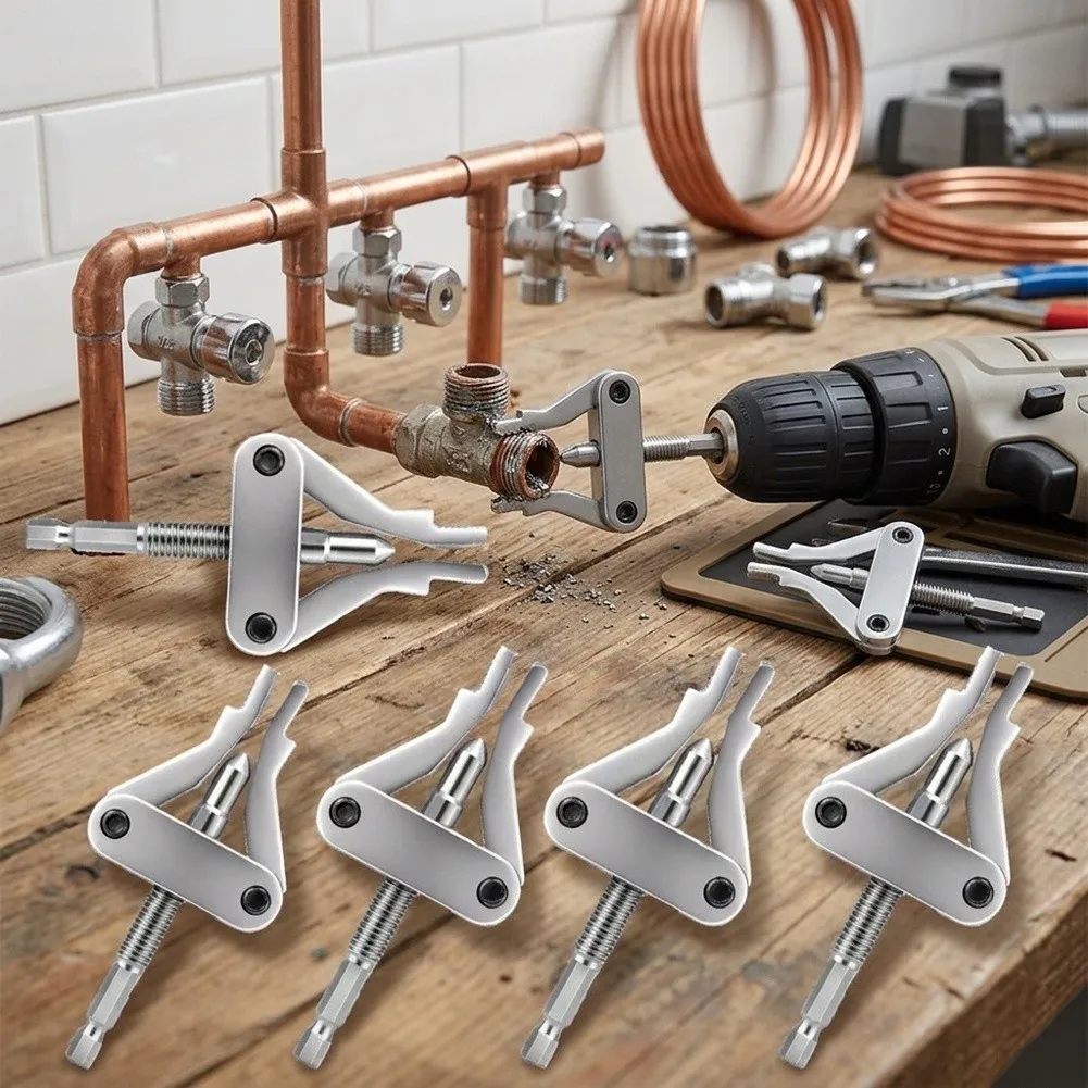 Extractor for Faucet Angle Valves Suited for Both For Quick Fixes and Long-Term Maintenance in Household Plumbing