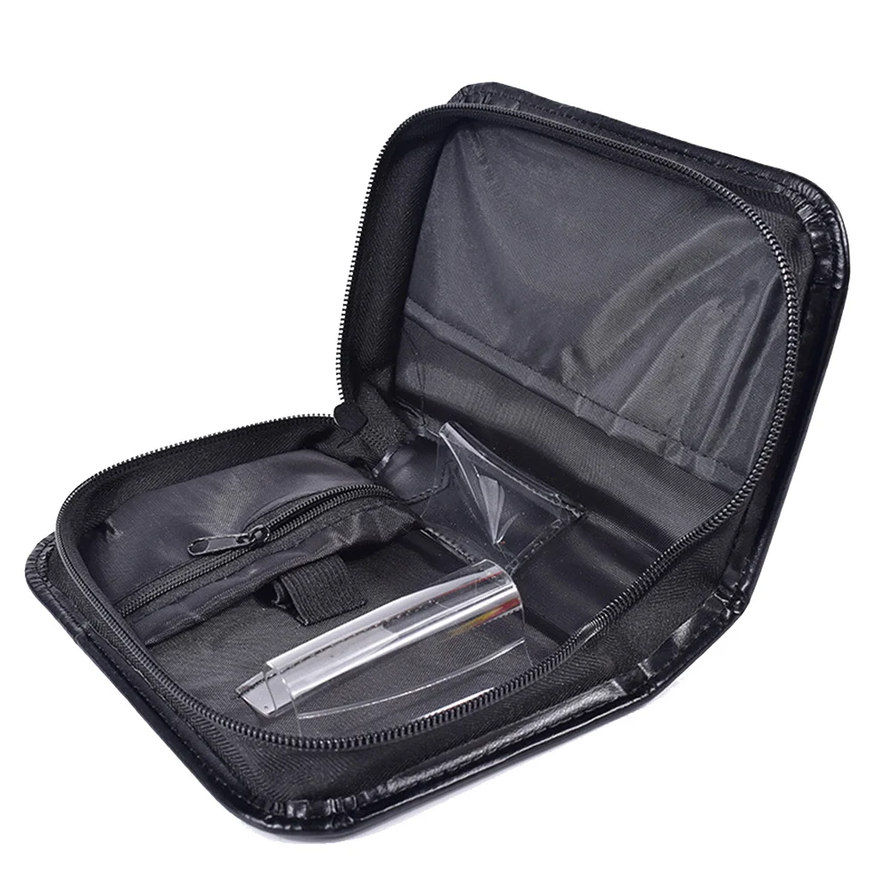 

1Pcs Blood Glucose Meter Storage Bag Portable Protective Case Smooth Zipper Easy To Open Close Suitable Most Packages Bag