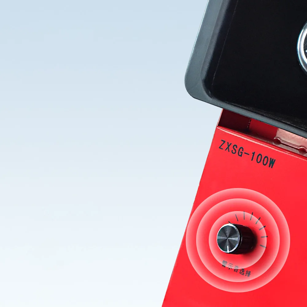 LED 産業用可聴および視覚警報屋外ポートクレーン警報 100 ワット 220 V/380 V 調整可能なボリューム