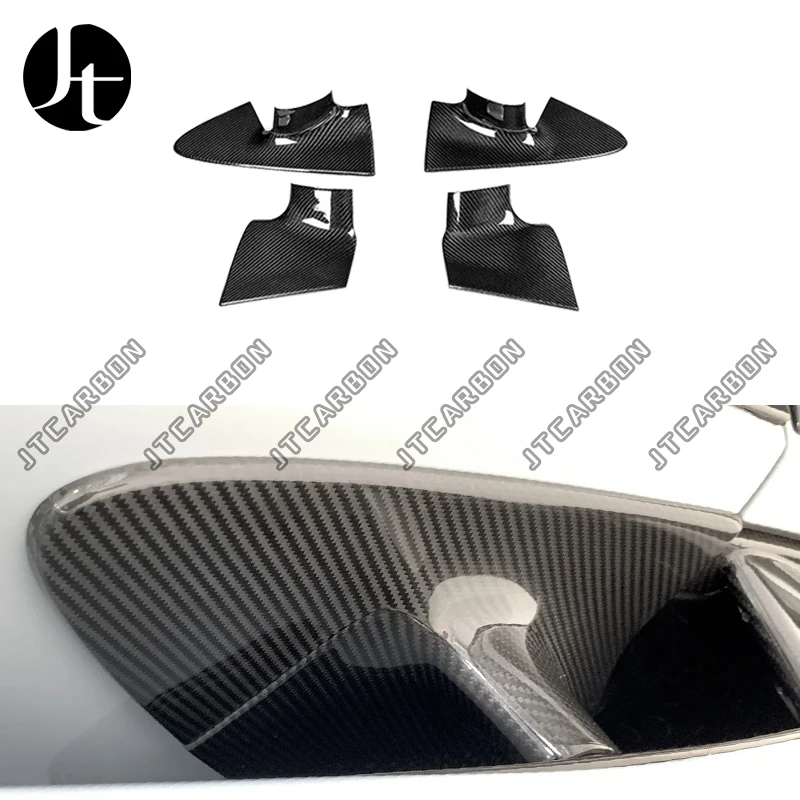 

Door Replacement Door Handle Suitable for McLaren 720S Coupe Spider OEM Style Dry Carbon Fiber Door Handle Body Kit