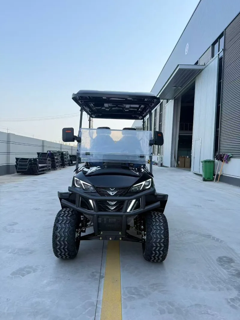 Airo Custom Low-Speed Electric Golf Cart Model B, 2+2 Seats, Battery Not Included, Multiple Color Options Available