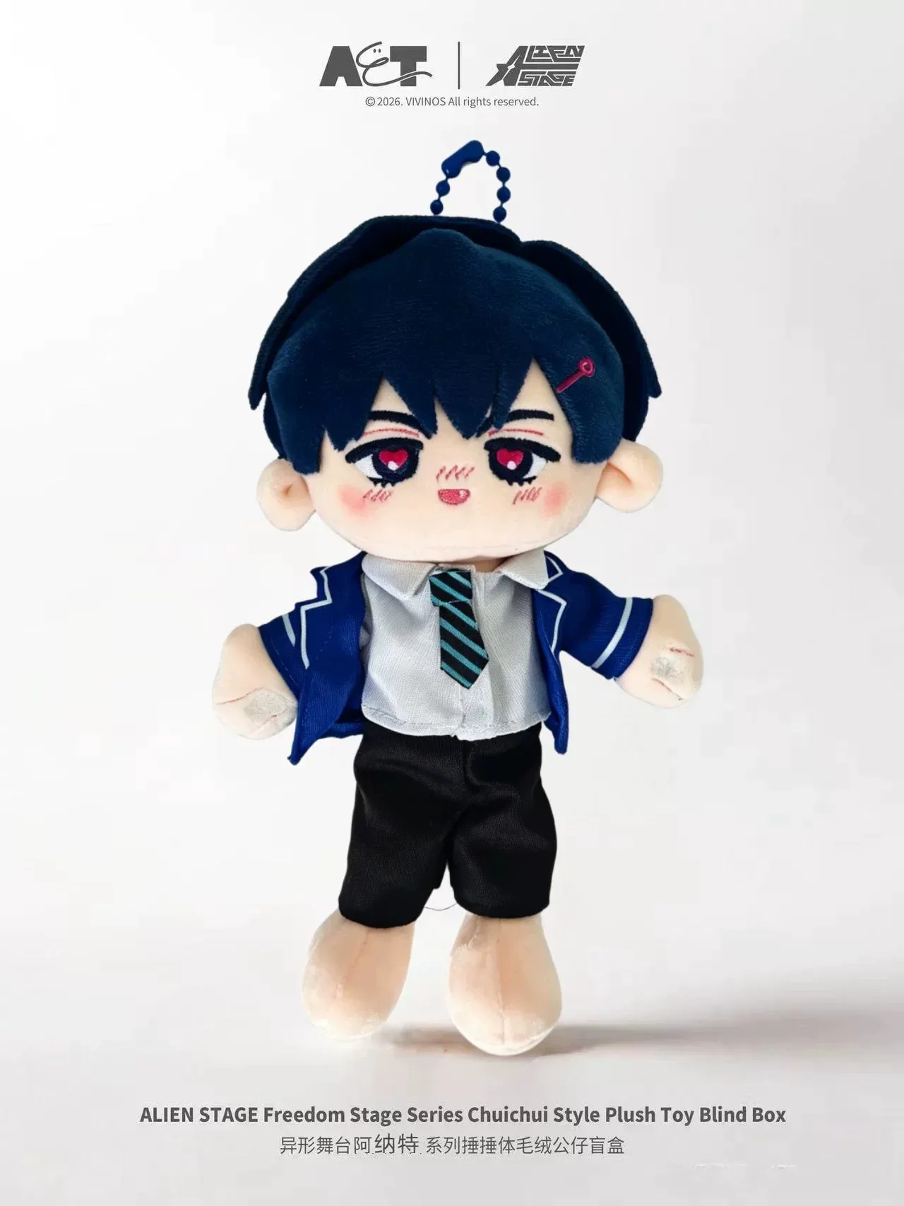 Original ALIENSTAGE Anakt Art High School Squishy Blind Box Q Ver. Version Slow Rebound Squeeze Figure Anime Sammlerstück Geschenkspielzeug – Detail 7