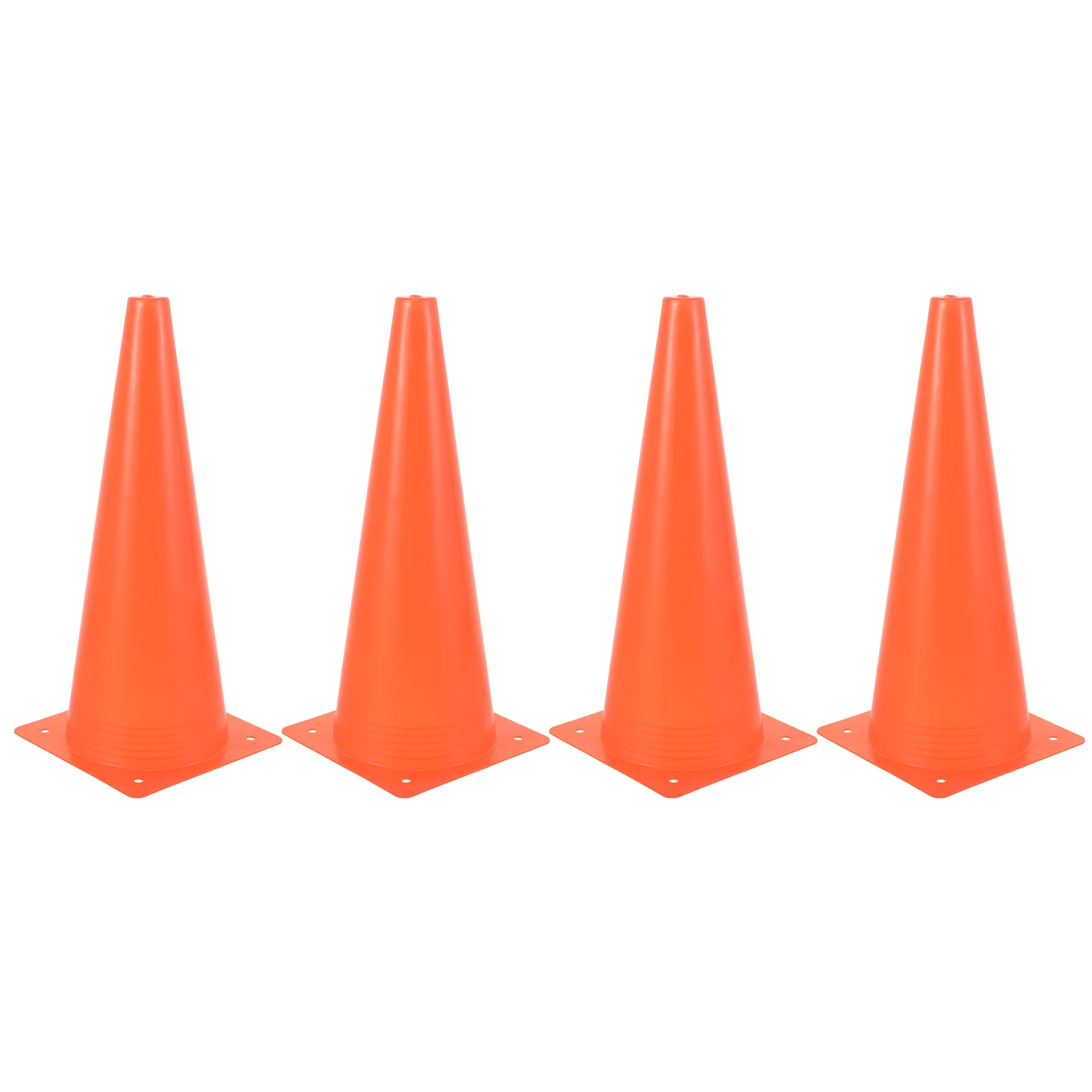 

4pcs Professional Football Cones Portable Agility Cones Training Disc Cones Soccer Accessory traffic cones