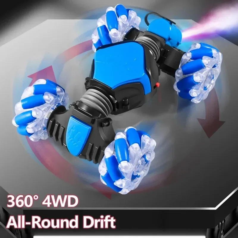 Samochód zdalnie sterowany RC Wykrywanie gestów Stunt Car Drift Spray High Speed 360° ° Samochody terenowe dla dzieci chłopcy dziewczęta prezenty