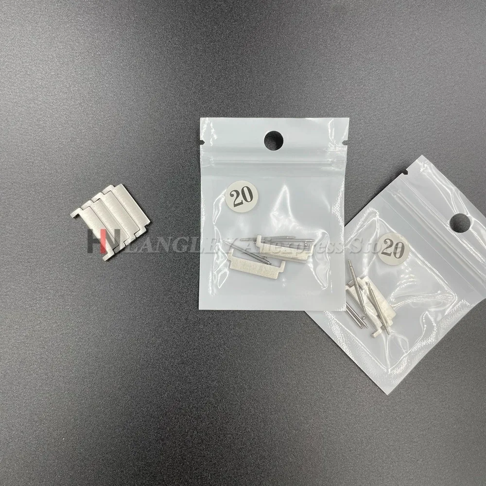 1쌍 스트랩 금속 어댑터 18mm ~ 20/22mm, 20mm ~ 18/20/22mm, 22mm ~ 18/20/22mm 퀵 릴리스 핀 커넥터 시계줄 액세서리 썸네일 4