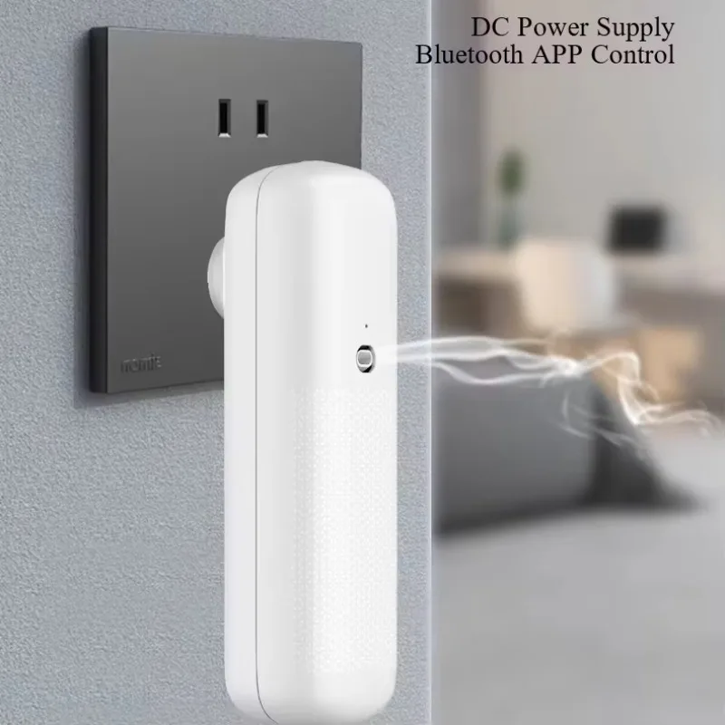 

Commercial OEM Plastic Perfume Diffuser Essential Oil Electric Automatic Spray Plug Air Freshener Dispenser