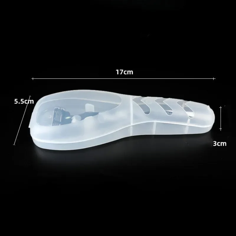 휴대용 면도기 여행 보관함, 면도날 케이스, 플라스틱 면도기 컨테이너 홀더, 남성용 수동 면도기 보관함