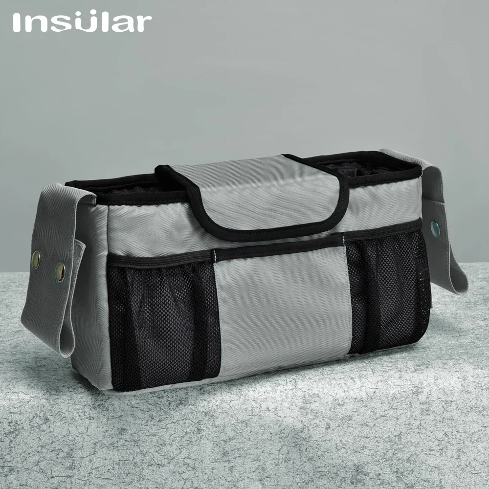 Baby Stroller Bag Mummy Organizer Bag Nappy Diaper Carriage Buggy Pram Cart Basket Hook Stroller Accessories Womens Bag