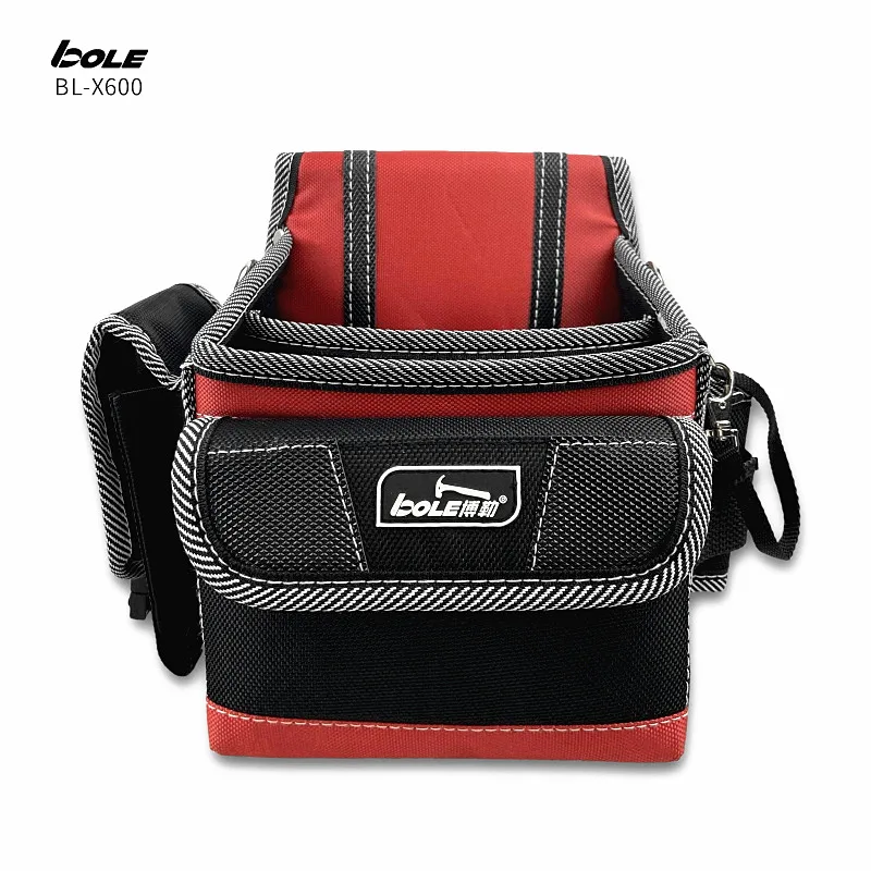 BOLE Boutique Series Tool Bag Multi-Pocket Reinforced Strong Wear-Resistant Tool Pocket 1680D Composite Reinforced Oxford Cloth