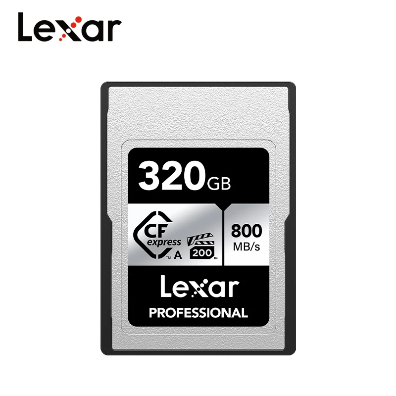 100% Original Lexar Professional CFexpress Type A Card 160GB 320GB VPG200 CFe A Memoria Card For Sony FX30/FX3/FX6 8K Camera