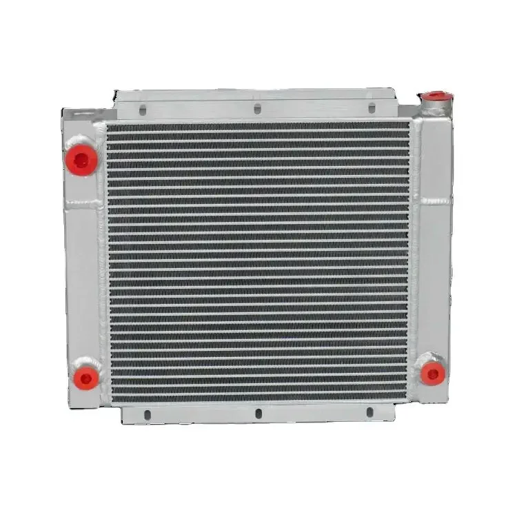 aluminum brazed plate bar fin water air dryer radiator heat exchanger autos car hydraulic oil compressor cooler core intercooler