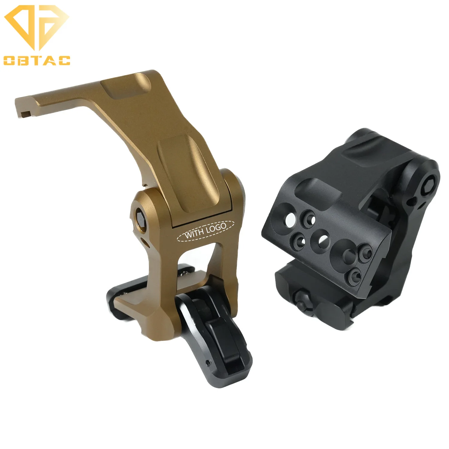 

Tactical Aluminum Alloy UN 2.26 Inches Magnifier Mount Optic Base Quick Installation Disassembly Flip Folding Base Fit G33 G43