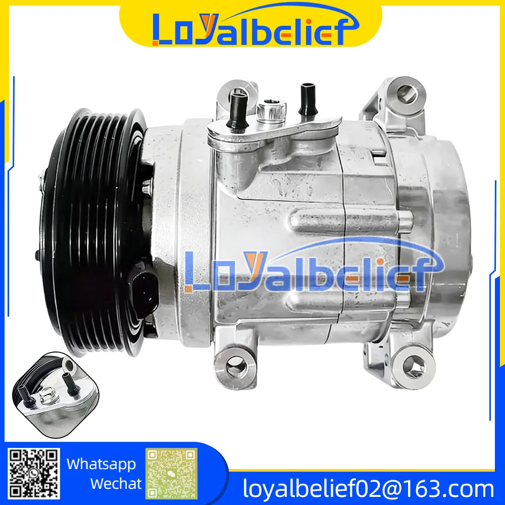 AC Compressor with Clutch For SP17 for Korea SSANGYONG ACTYON SPORTS I QJ Korando 2.0 Diesel 749004 6711303011 6711303211 741510