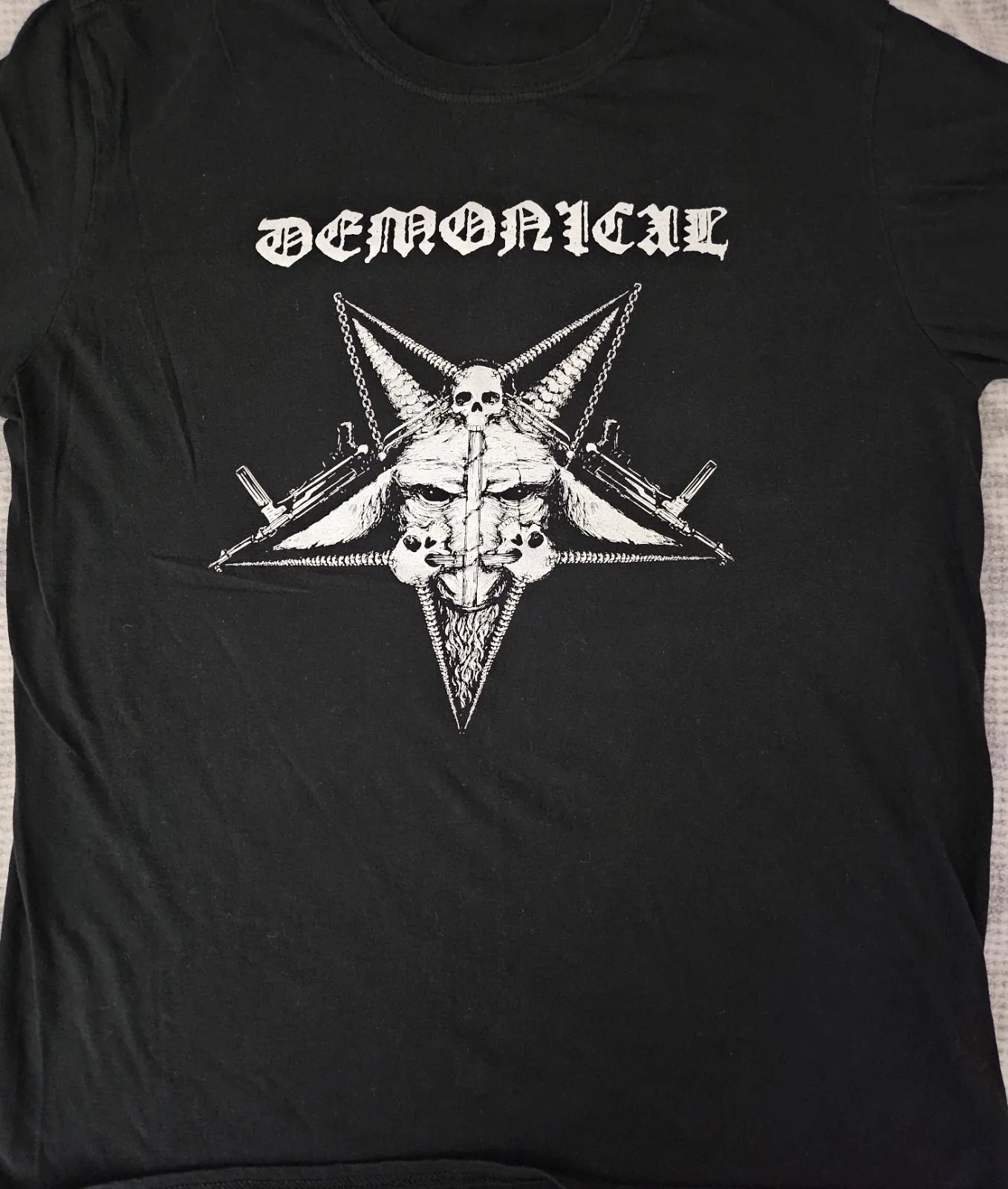 DEMONICAL SHIRT L , ENTOMBED, CENTINEX, DISMEMBER,