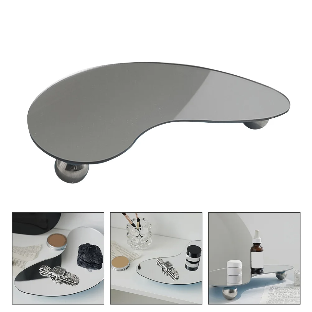 

Acrylic Reflective Display Tray For Photography Aromatherapy Ornaments Jewelry Shooting Prop Smooth Scratch-Resistant Surface