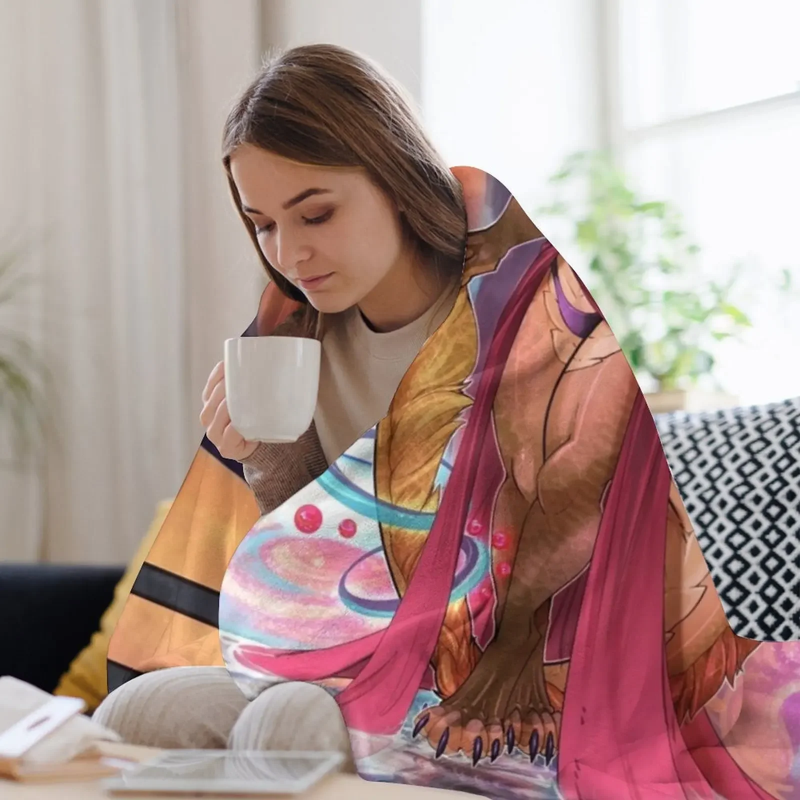 Sunrise Dragoness lance cobertor solto infantil pesado para dormir cobertores de designers