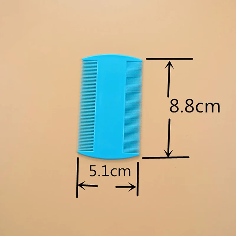 Double Sided Head Lice Comb Protable Fine Tooth Head Lice Flea Nit Hair Combs for Styling Tools Hair Comb Hair Accessories