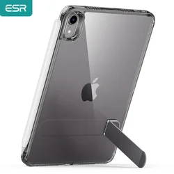 ESR-Caso Kickstand para iPad Mini, Proteção Híbrida, Capa Traseira, Caixa Transparente Lápis 2, 6 Boost, 2021