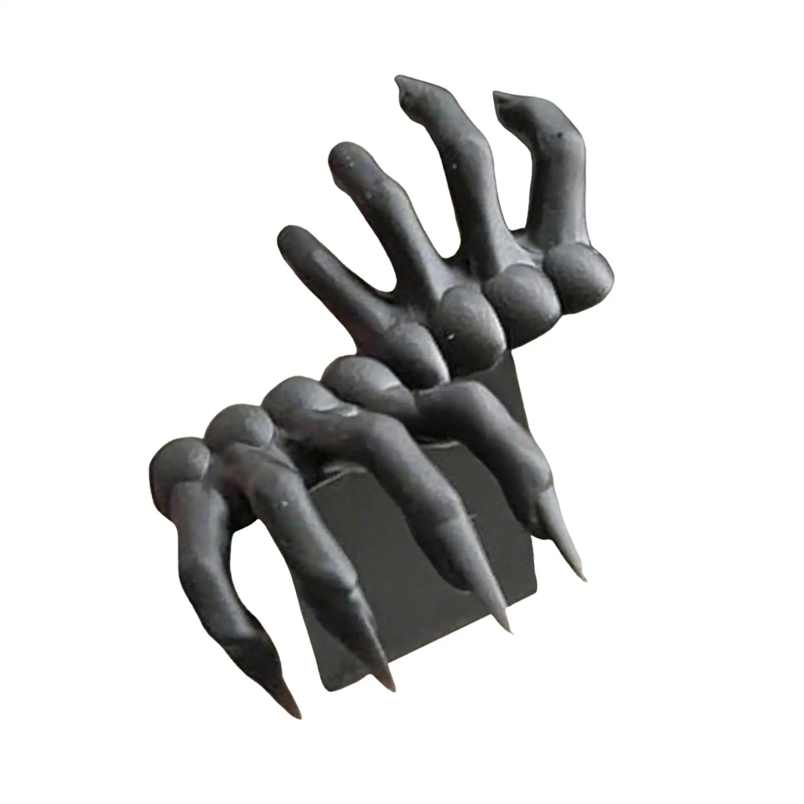 Resin Demons Hand Bookmark Halloween Decoration 3D Devils Claw Page Clip for Book Lovers Festival Gift