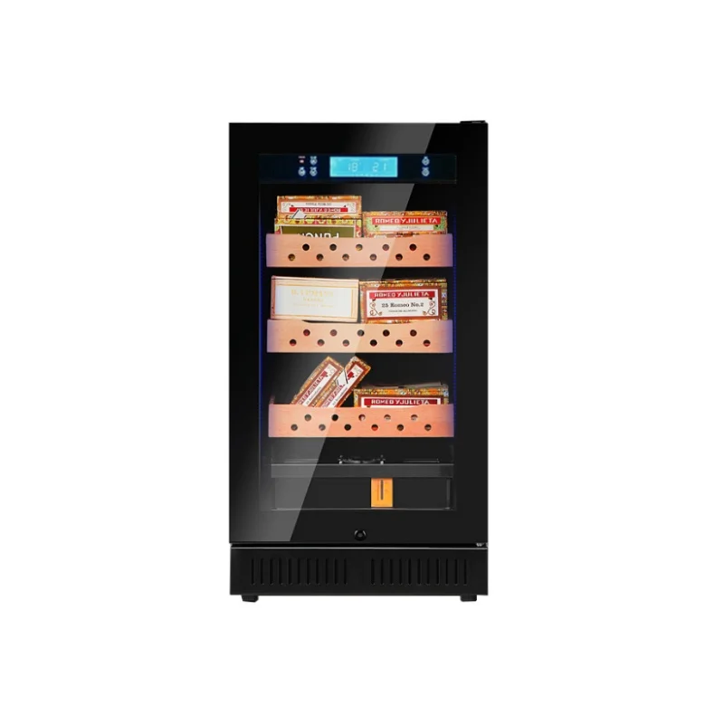 

Cabinet Electric Products Storage Electronic Cooler Seed Humidifier 68L Cigars Display Cigar Humidor Refrigerator Cabinet