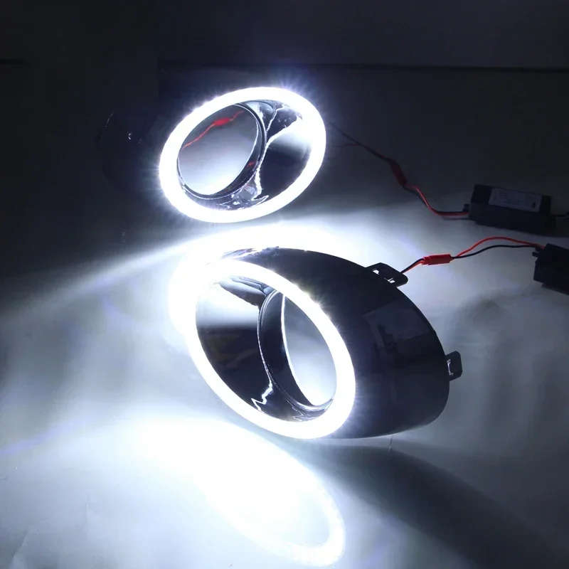 Car LED DRL 12V Daylights For Mitsubishi Outlander 2013 2014 2015 Yellow Turn Signal Daytime Running Headlamps Auto Driving Lamp