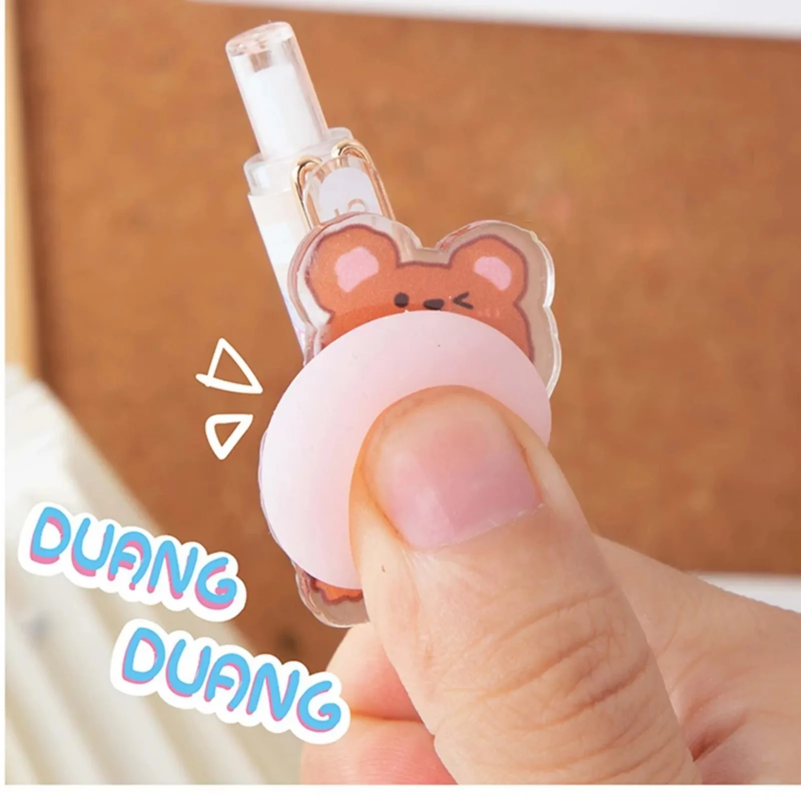 Cute Mechanical Gel Pens Kawaii Butt Decompression Neutral Pens Korean Stationery Press Pens Kids Toys School Office Supplies