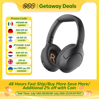 QCY H3 Lite ANC Wireless Headphones Bluetooth 5.3 Active Noise Cancelling Over Ear Headset 40mm Driver HiFi Sound Earphones