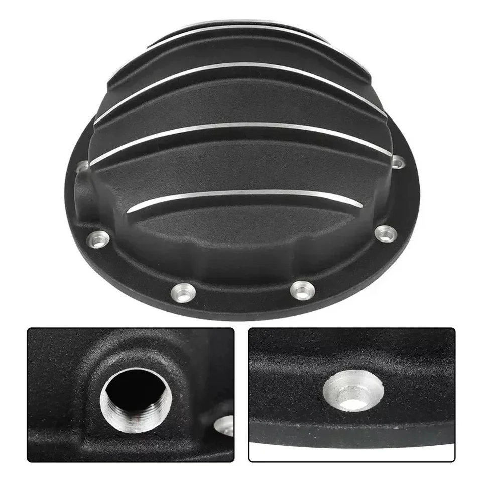 غطاء تفاضلي من الألومنيوم GM لـ 8.6 و8.5 Ring Gear 10 Bolt Cast لشاحنة Chevy GMC SUV ملحقات السيارات #2